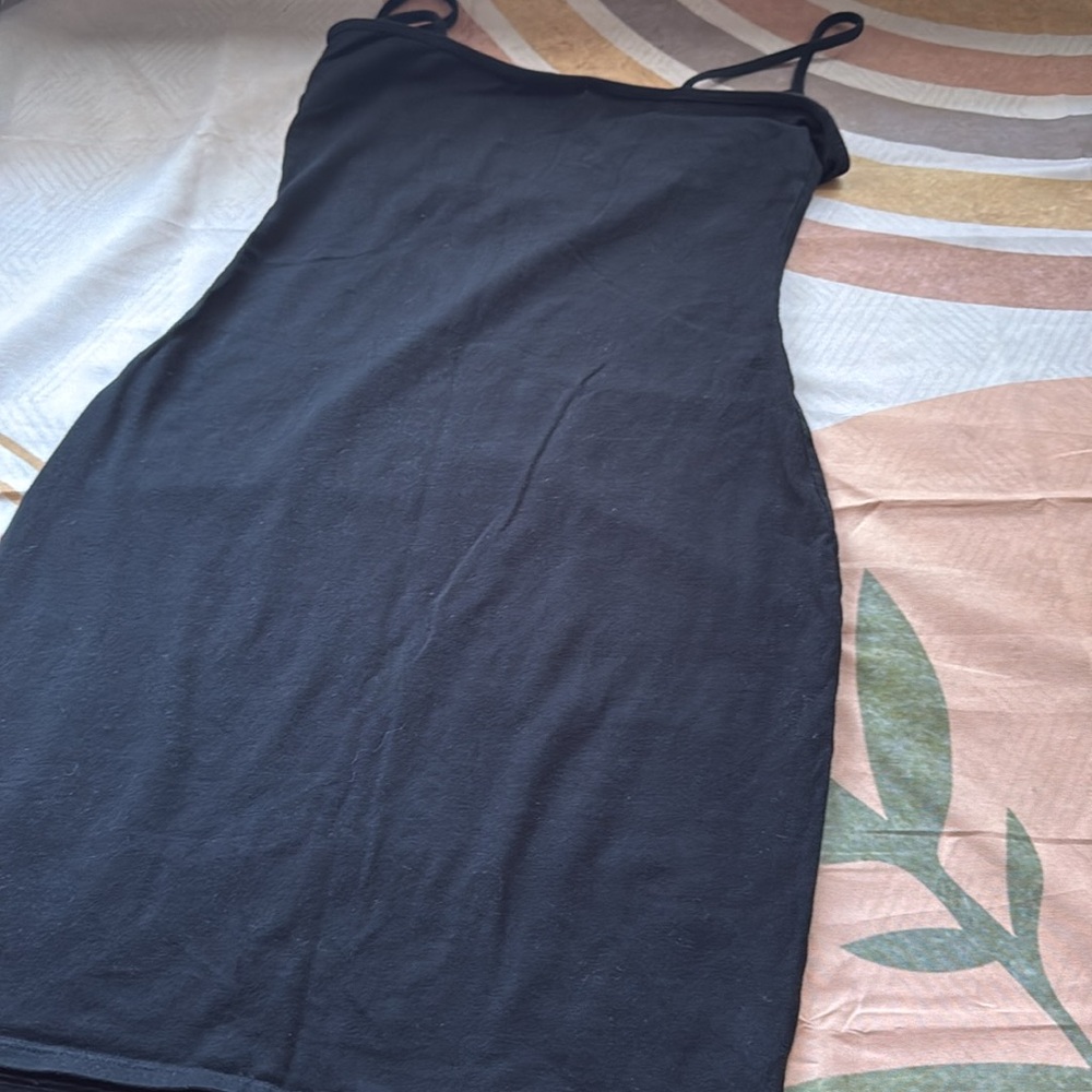 3/$10 Wild Fable Bodycon Black Dress - Picture 5 of 6
